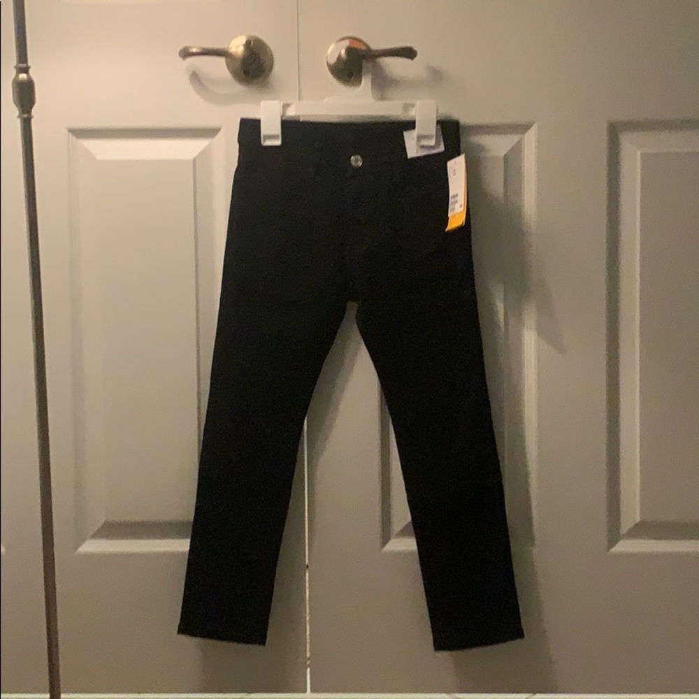 little girl black jeans